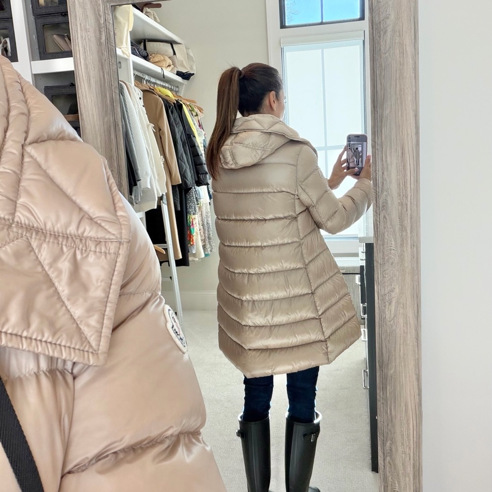 Moncler Suyen Down Quilted Nylon Hooded Parka size 3 - Picture 8 of 15